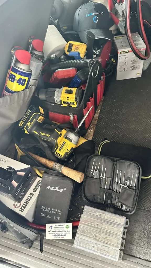 Locksmith IC mobile locksmith tools and equipment